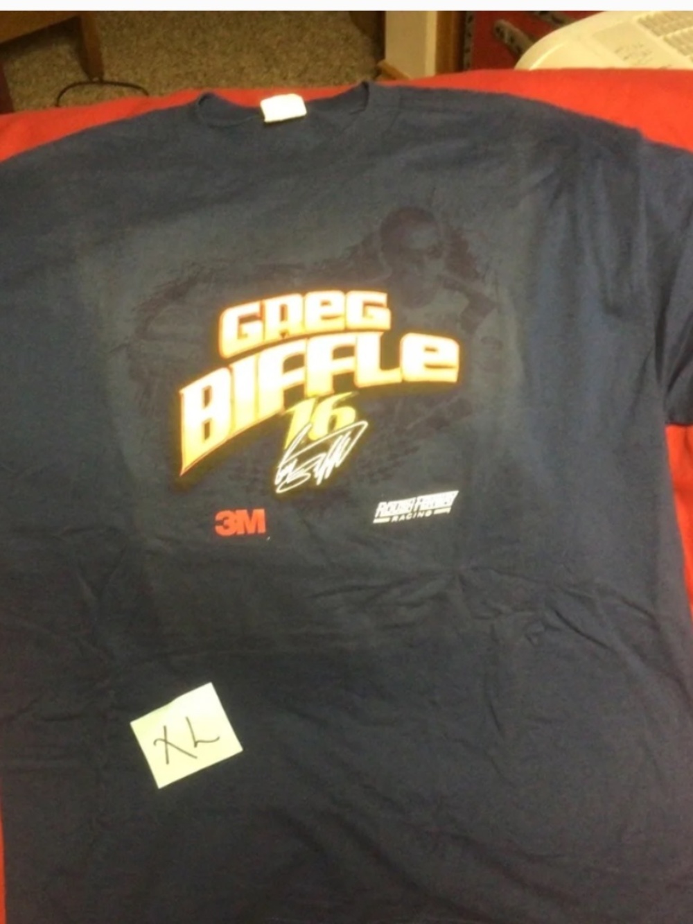 Greg Biffle nascar tshirt